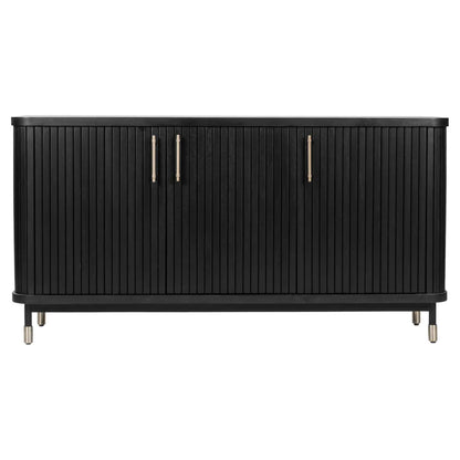 Sophia Fluted Door Wooden Buffet Table