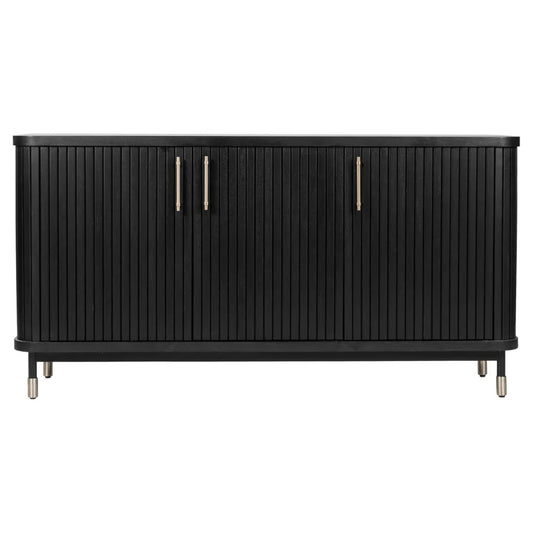 Sophia Fluted Door Wooden Buffet Table