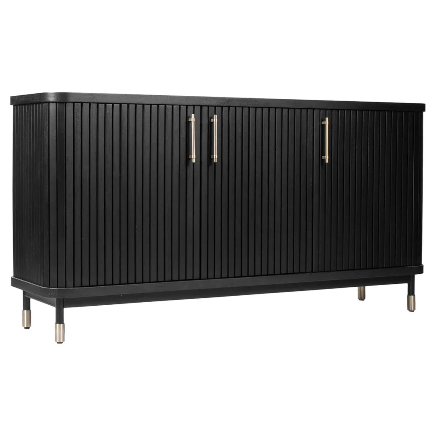 Sophia Fluted Door Wooden Buffet Table