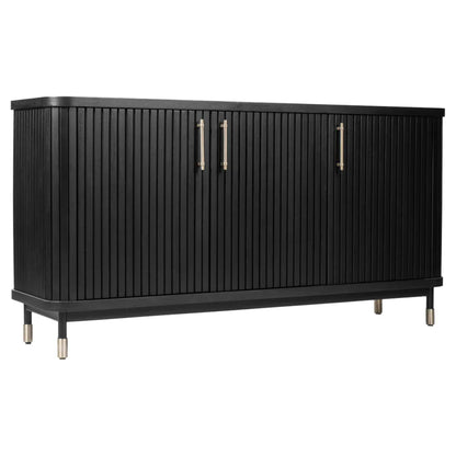 Sophia Fluted Door Wooden Buffet Table