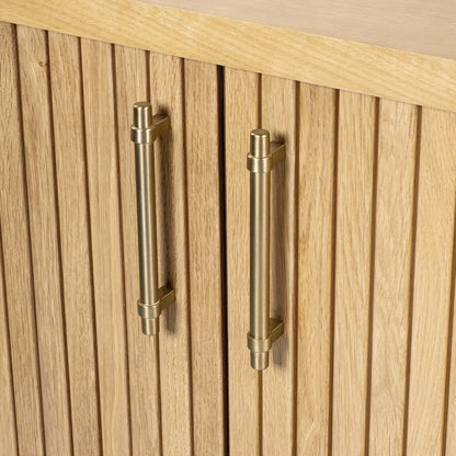 Sophia Fluted Door Wooden Buffet Table