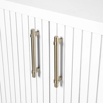 Sophia Fluted Door Wooden Buffet Table