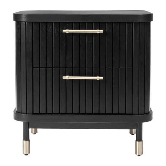 Sophia Two Drawer Bedside Table