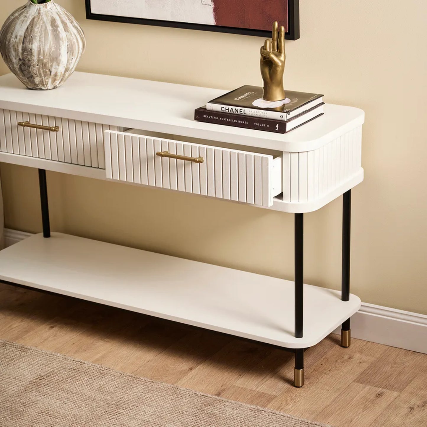 Sophia Two Drawer Console Table