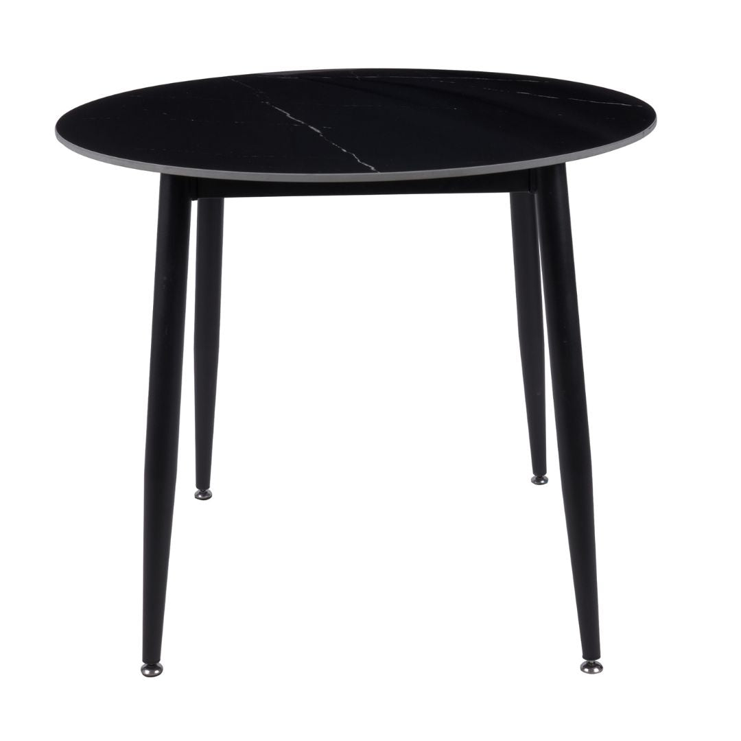 Fiore 90cm Round Marble Stone Dining Table