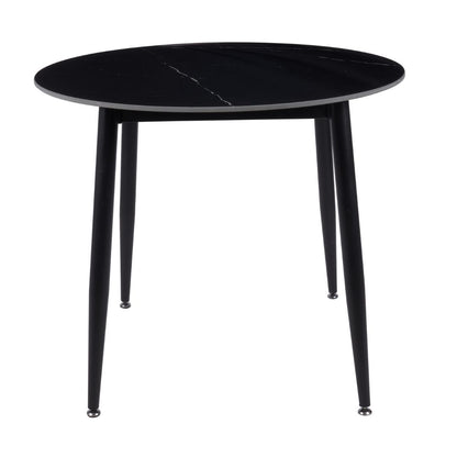 Fiore 90cm Round Marble Stone Dining Table