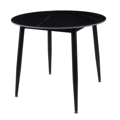 Fiore 90cm Round Marble Stone Dining Table