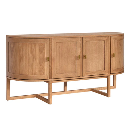 Theodore Four Door Wooden Buffet Table
