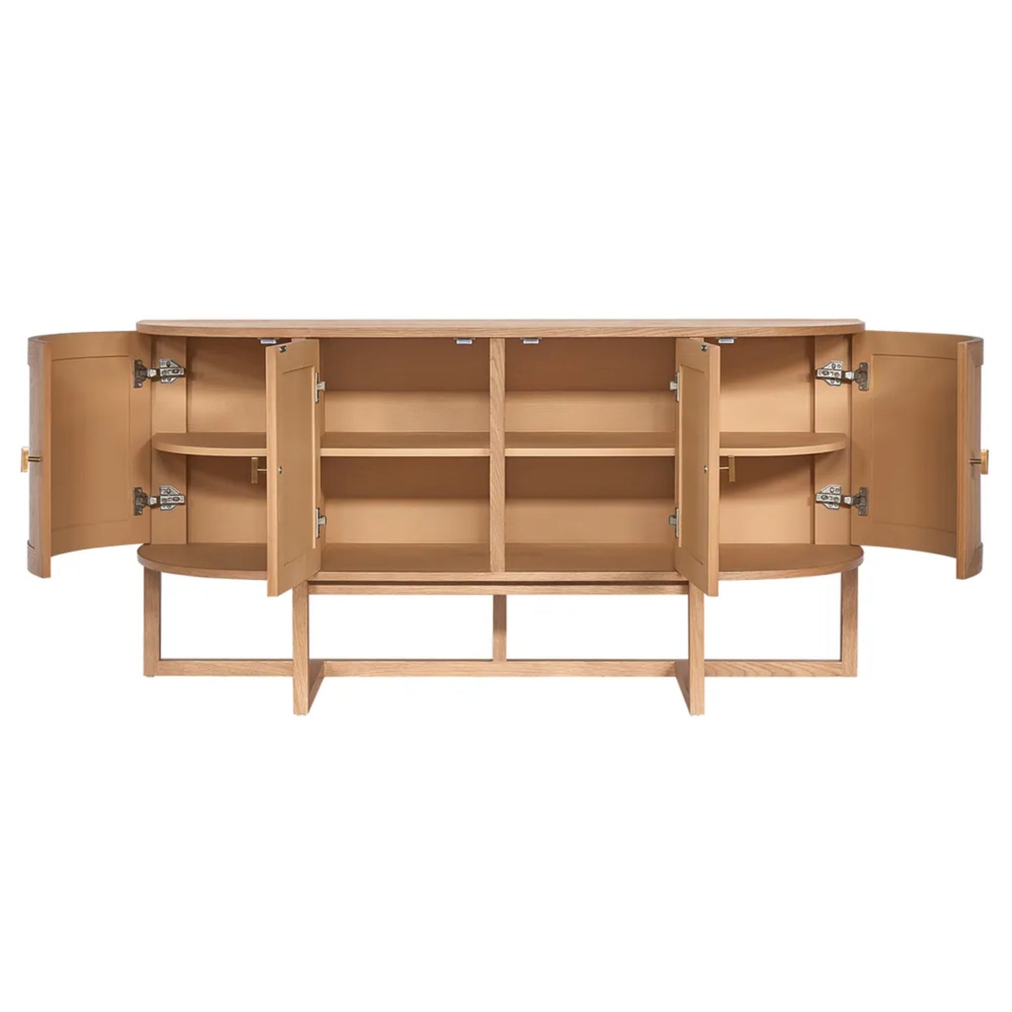 Theodore Four Door Wooden Buffet Table