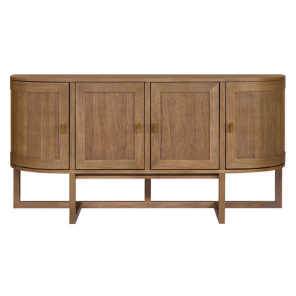 Theodore Four Door Wooden Buffet Table