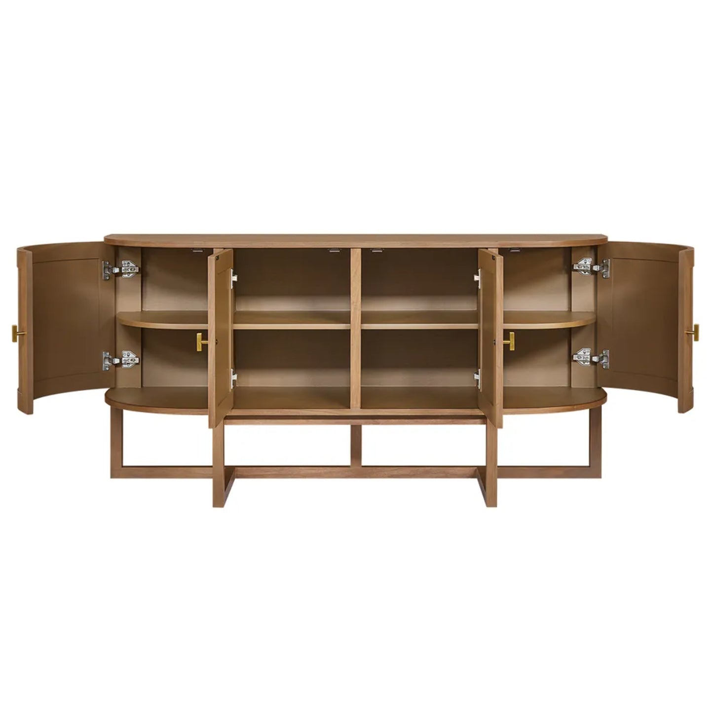 Theodore Four Door Wooden Buffet Table