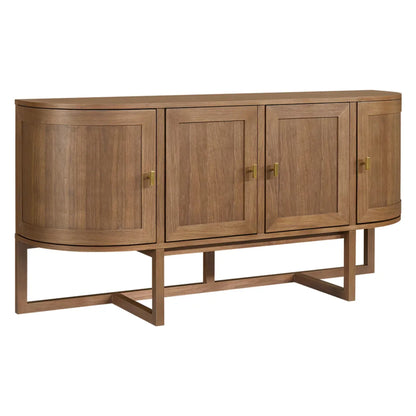 Theodore Four Door Wooden Buffet Table