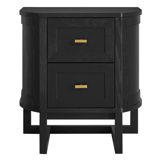 Theodore Small Demilune Bedside Table