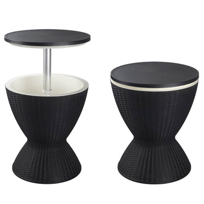 Gardeon Ice Cooler Table - Black