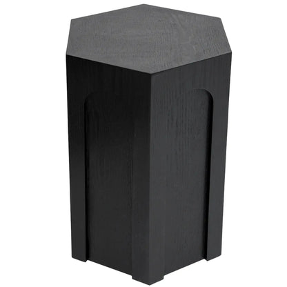 Winston Hexagonal Wooden Side Table