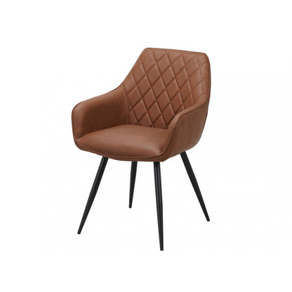 Zues Eco Leather Dining Chair Set of 2