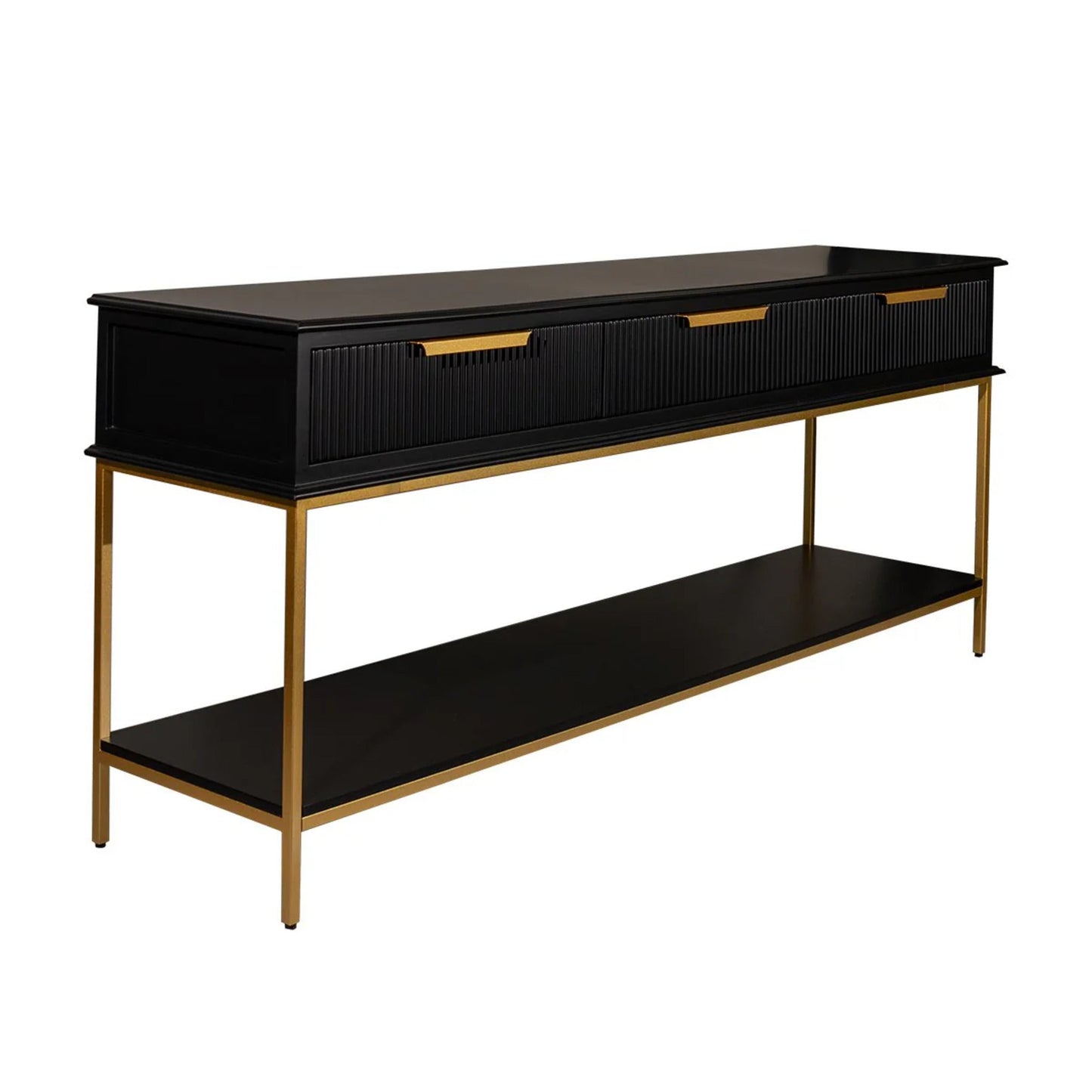 Aimee Large Three Drawer Console Table Console Table Cafe Lighting & Living