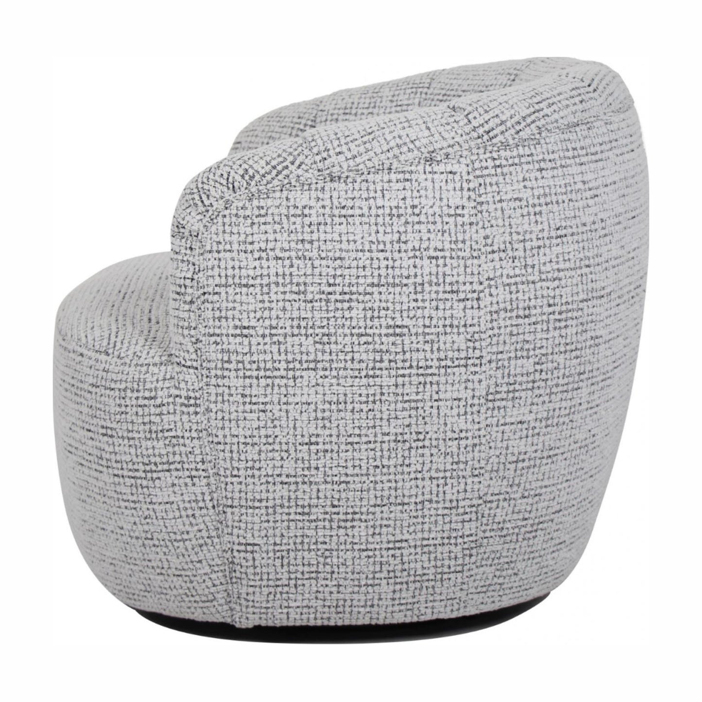 Arlington Metal Swivel Occasional Chair - Grey