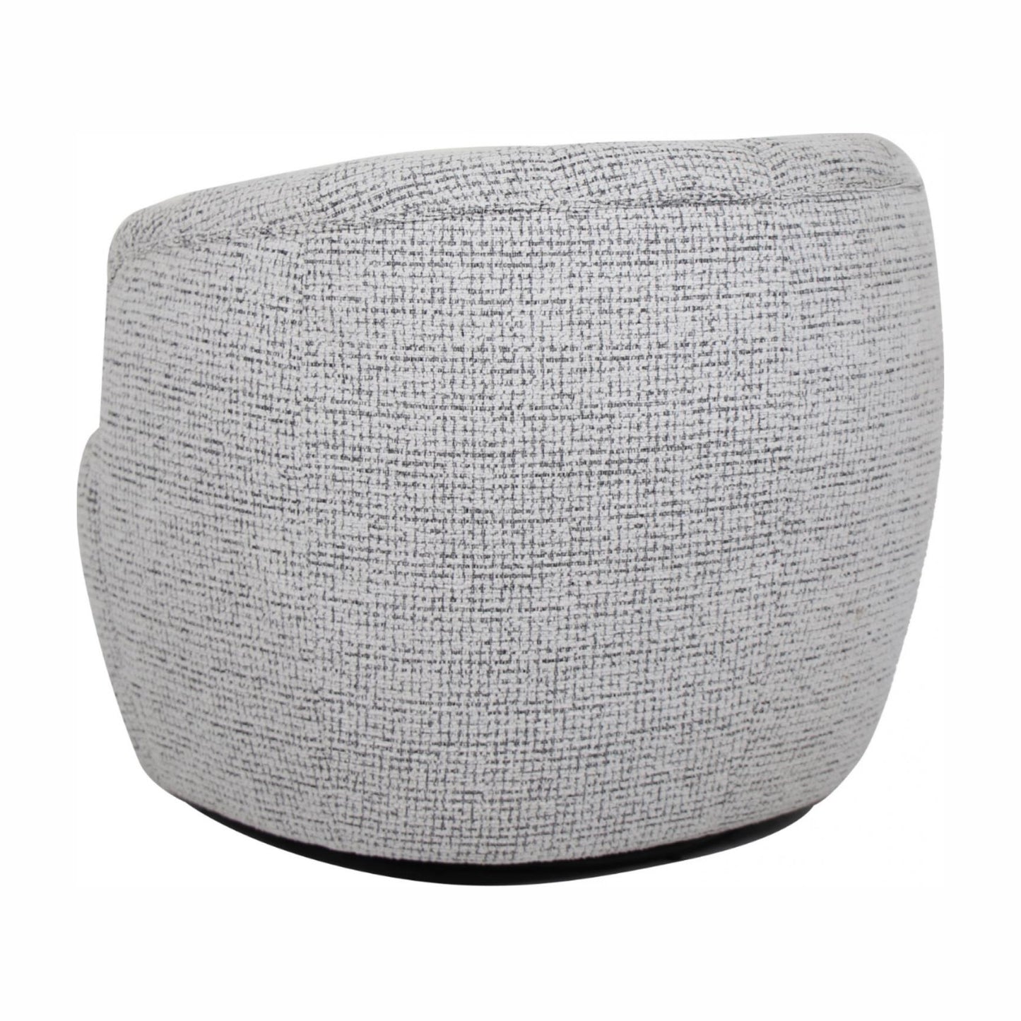 Arlington Metal Swivel Occasional Chair - Grey