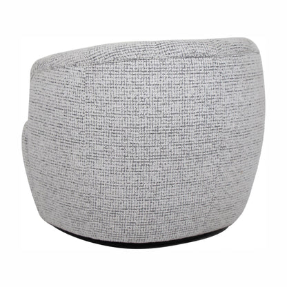 Arlington Metal Swivel Occasional Chair - Grey
