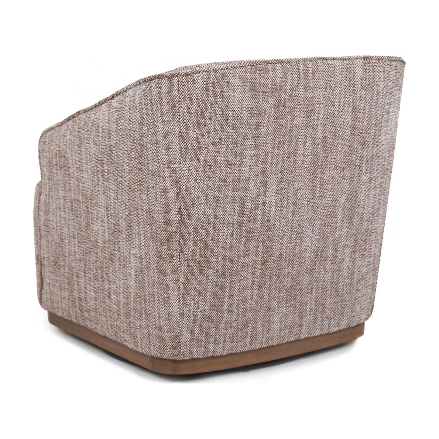 Austin Fabric Swivel Occasional Chair - Chestnut