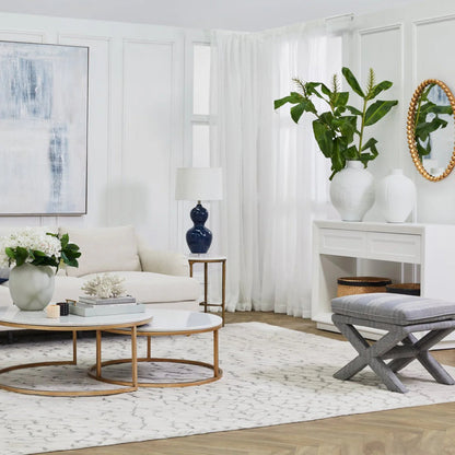 Balmain Large Two Drawer Open Console Table Console Table Cafe Lighting & Living