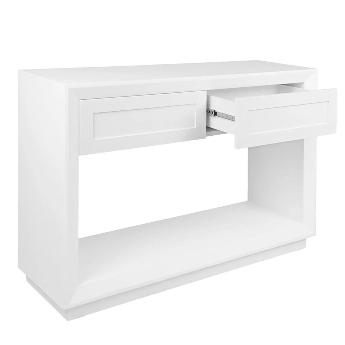 Balmain Small Two Drawer Open Console Table Console Table Cafe Lighting & Living