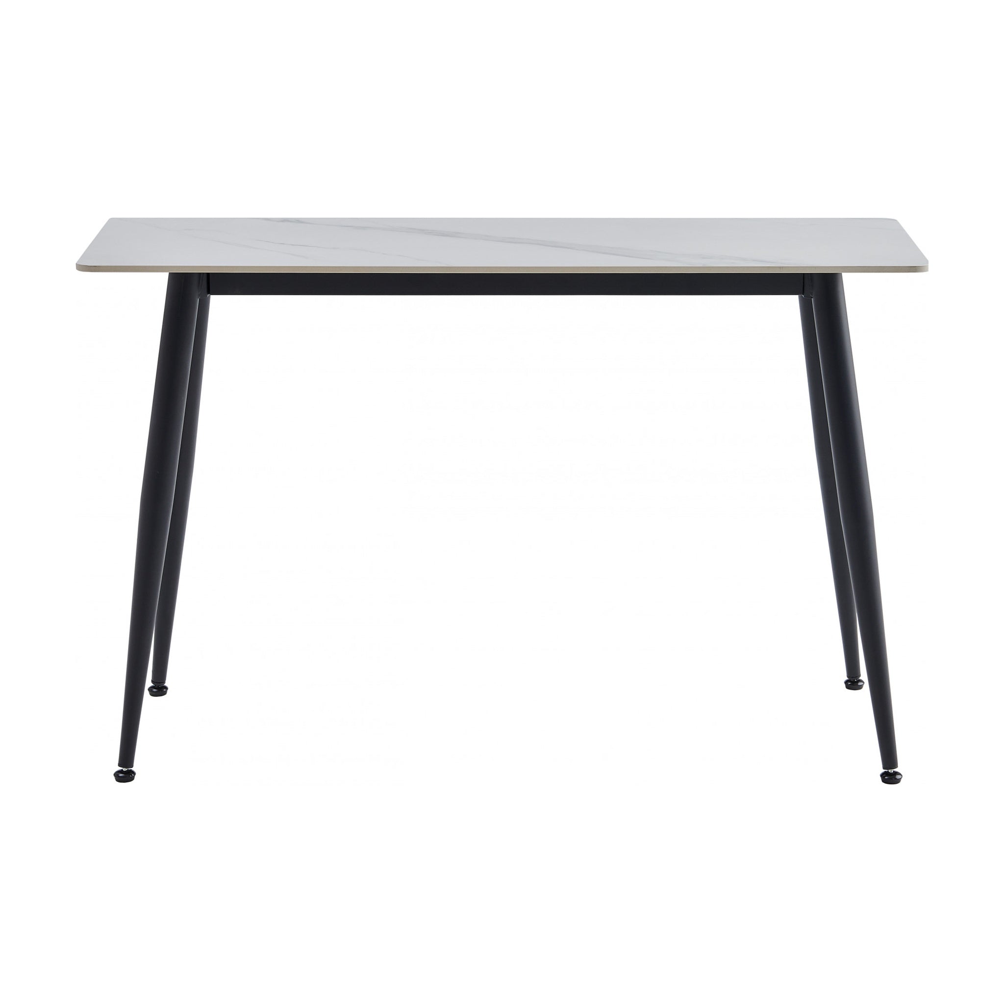 Bentley Ceramic Console Table Matte - Snow White – Alfresco Collective