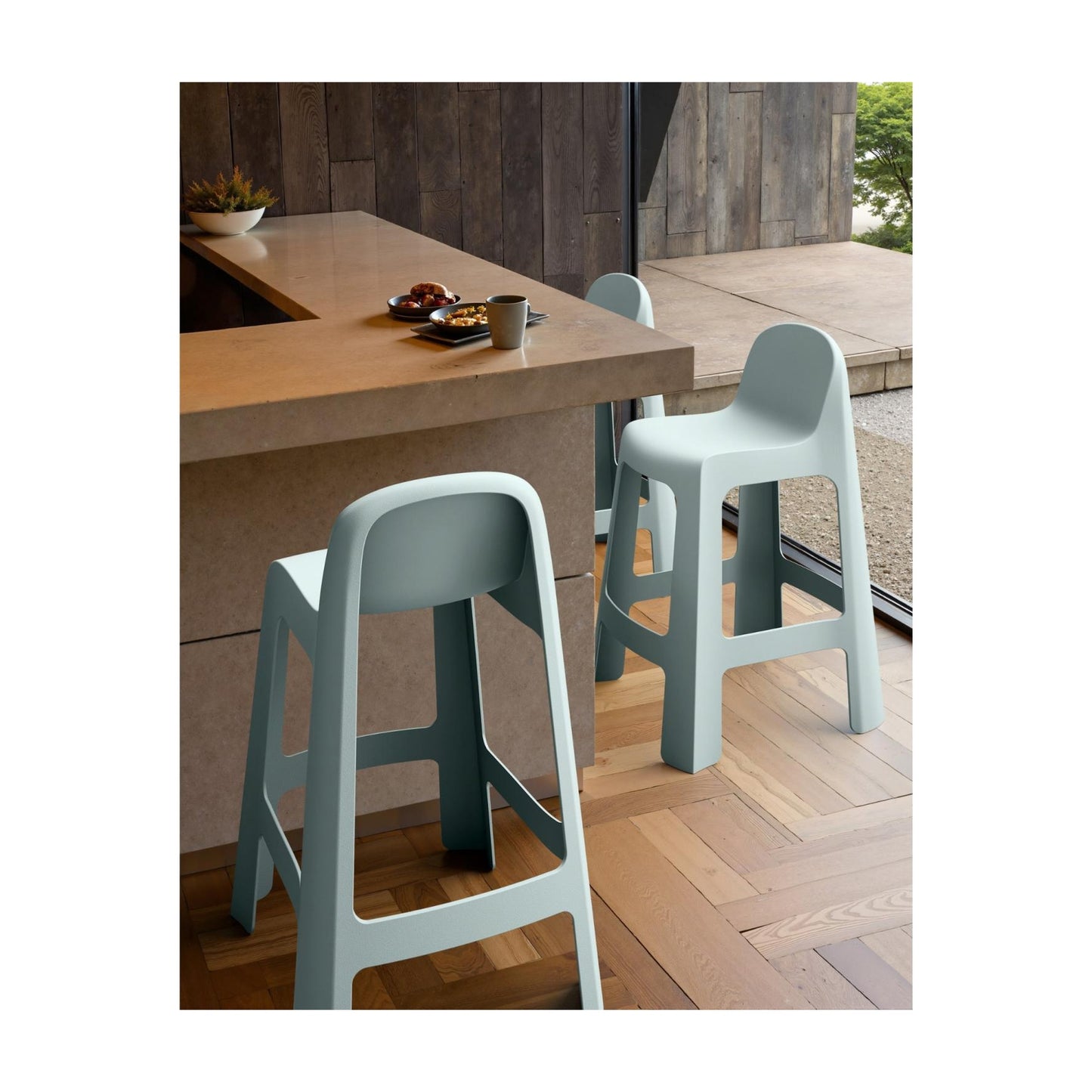 Bondi Outdoor Bar Stool Set of 2