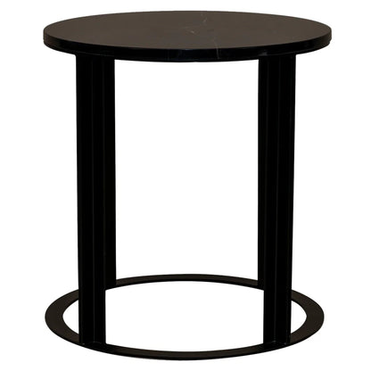 Bowie Marble Side Table Side Table Cafe Lighting & Living
