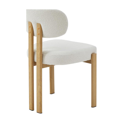 Cancun Metal Dining Chair Set of 2 - Beige