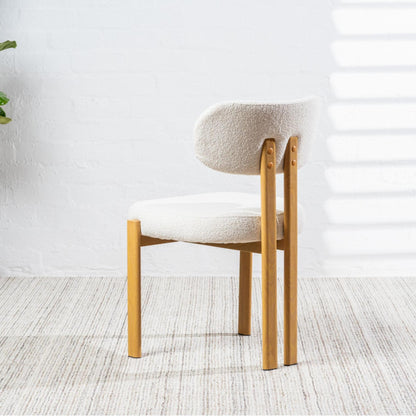 Cancun Metal Dining Chair Set of 2 - Beige