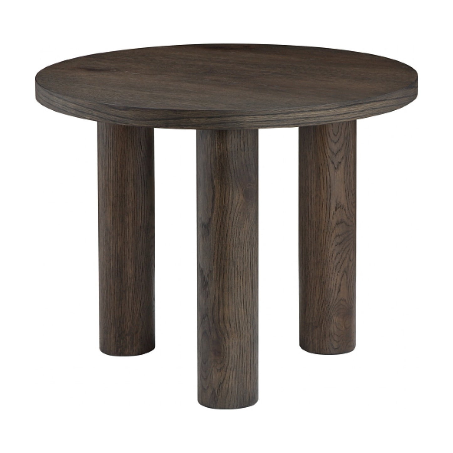 Capri Wood Lamp Side Table - Coffee