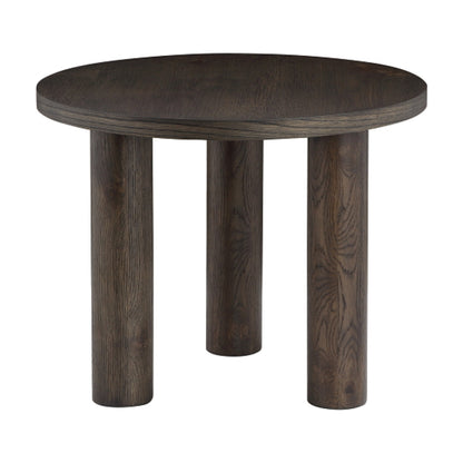 Capri Wood Lamp Side Table - Coffee