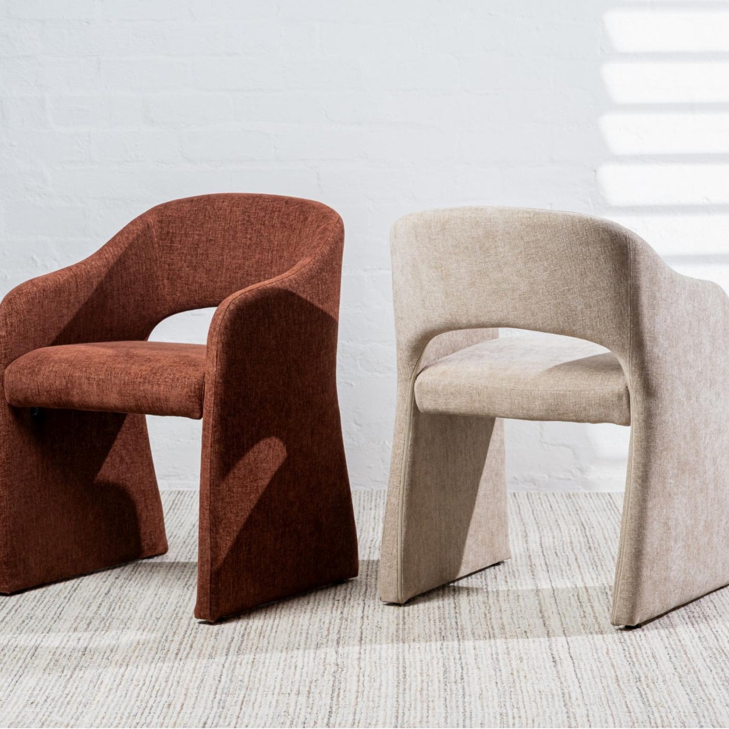 Cento Fabric Dining Chair Set of 2
