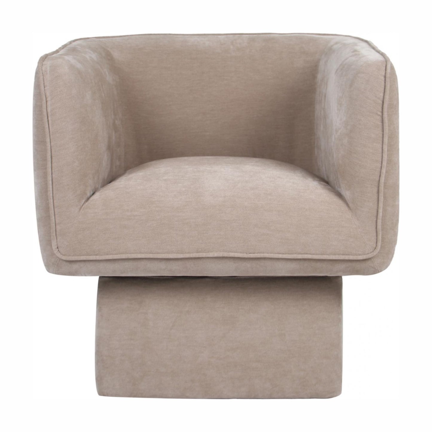 Chloe Fabric Swivel Occasional Chair