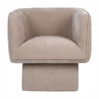 Chloe Fabric Swivel Occasional Chair
