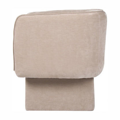 Chloe Fabric Swivel Occasional Chair