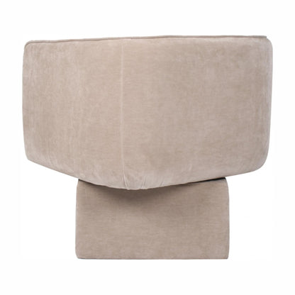Chloe Fabric Swivel Occasional Chair
