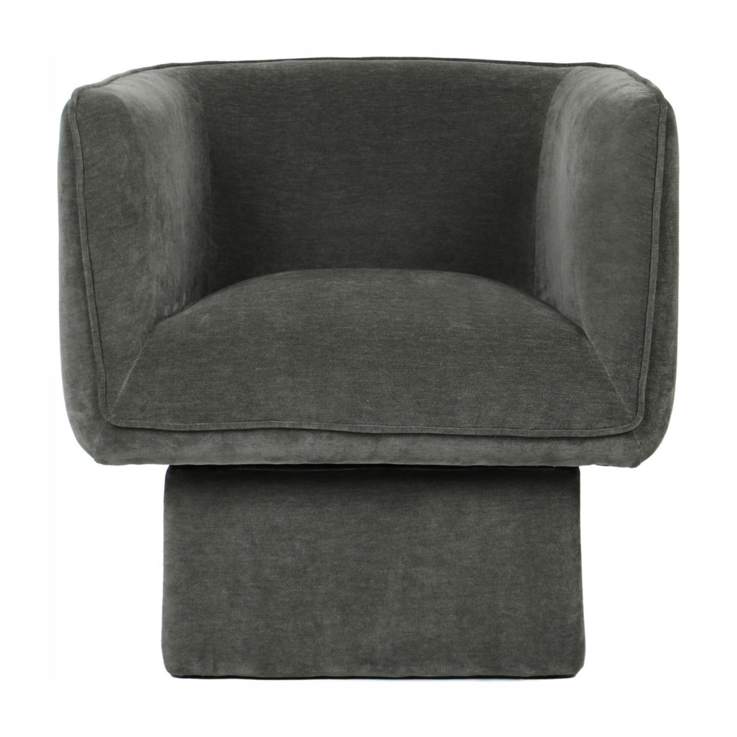 Chloe Fabric Swivel Occasional Chair