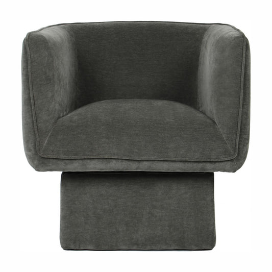 Chloe Fabric Swivel Occasional Chair