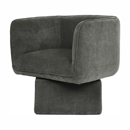 Chloe Fabric Swivel Occasional Chair