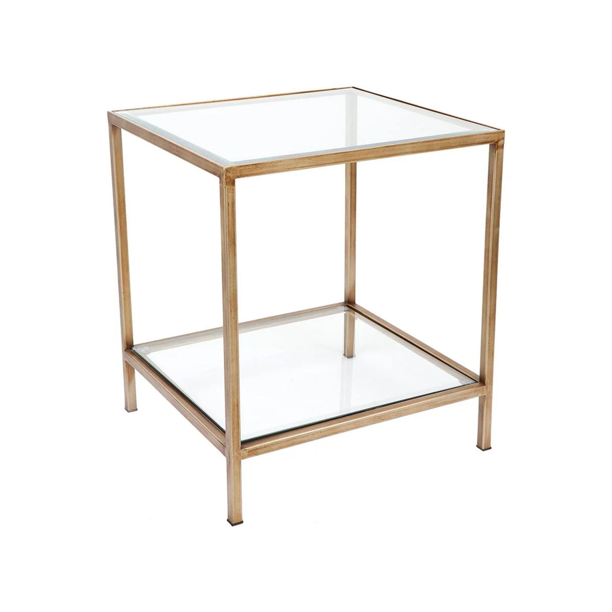 Cocktail Glass Square Side Table Side Table Cafe Lighting & Living