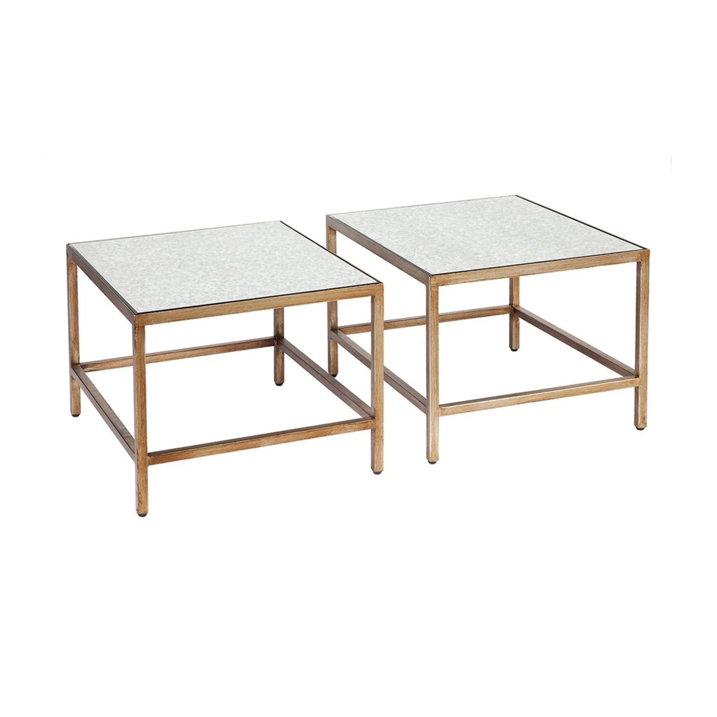 Cocktail Mirrored Nesting Coffee Tables Coffee Table Cafe Lighting & Living