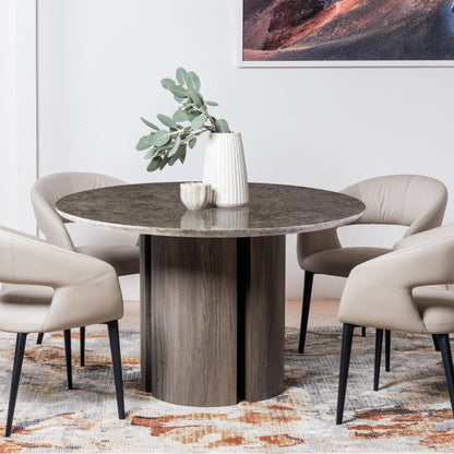 Corfu Marble Dining Table Grey