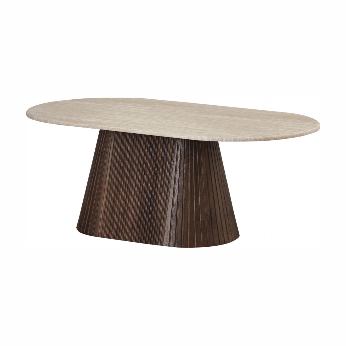 Crete Console Table - Travertine
