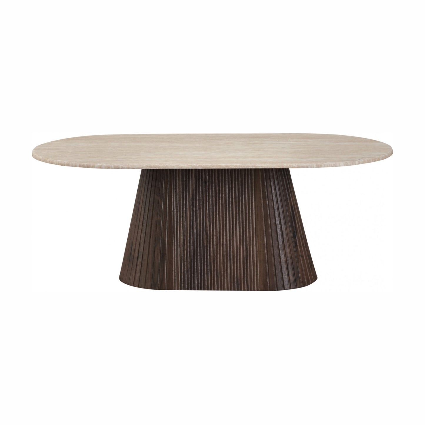 Crete Console Table - Travertine