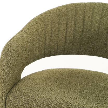 Emery Fabric Dining Chair - Olive