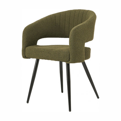 Emery Fabric Dining Chair - Olive