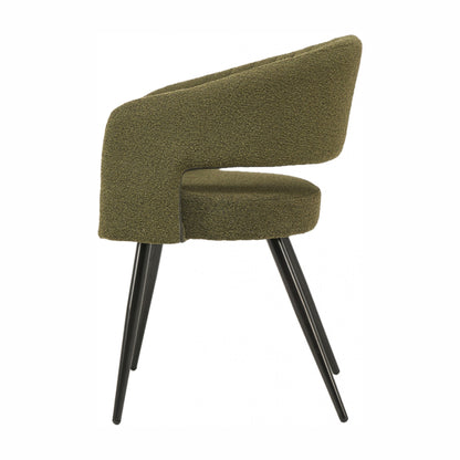 Emery Fabric Dining Chair - Olive